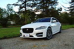 2017 Jaguar XF R-Sport 20d AWD。〈李奧/大紀元〉